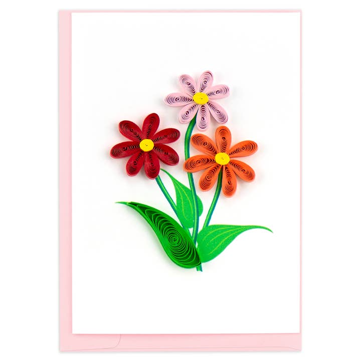 Quilled Daisy Gift Enclosure