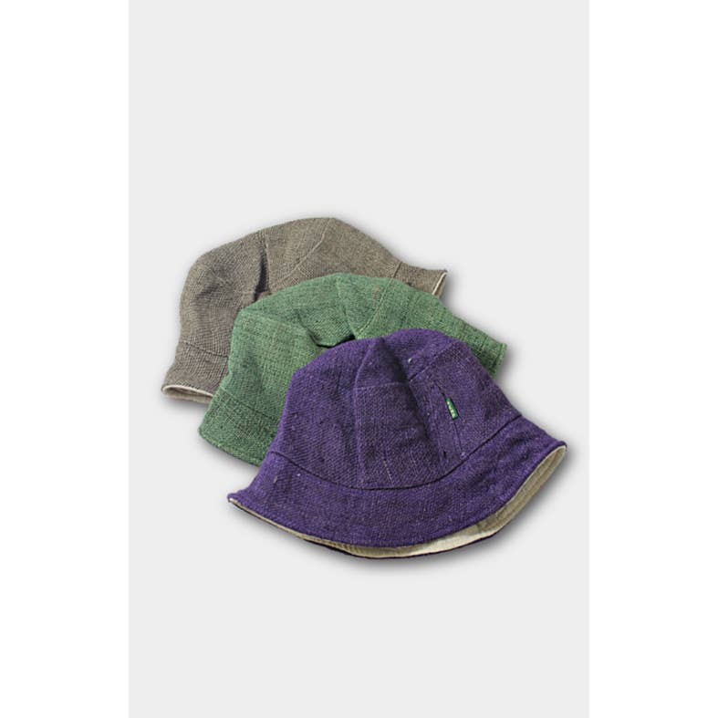 Hemp Bucket Hat - Assorted