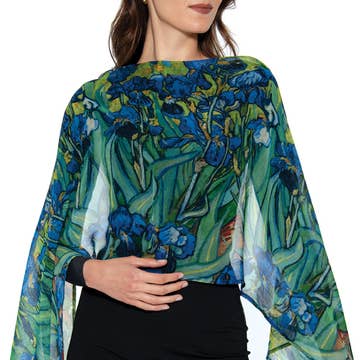 Sage &amp; Indigo Aloka Cupro Scarf