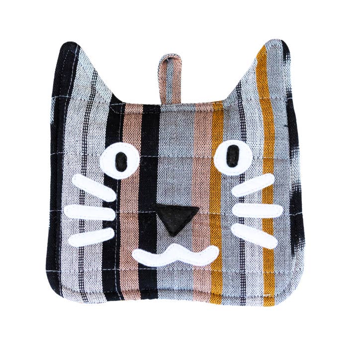 Woven Cat Potholder