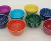 Round 2-Pattern Kisii Stone Bowl - Assorted