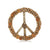 Coral Layered Peace Wreath