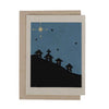 Night Time Village Holiday Card (4.25&quot; x 5.5&quot;)