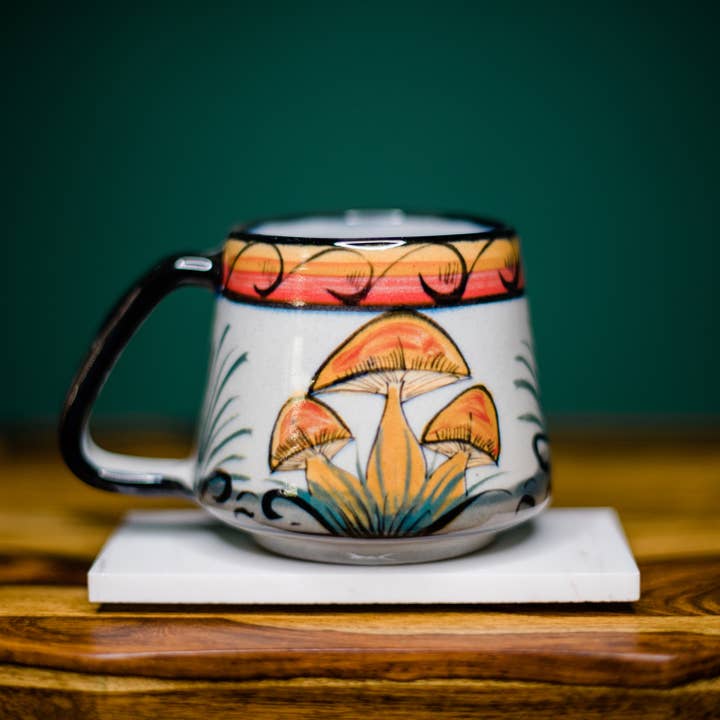 Ceramic Mushroom Mug
