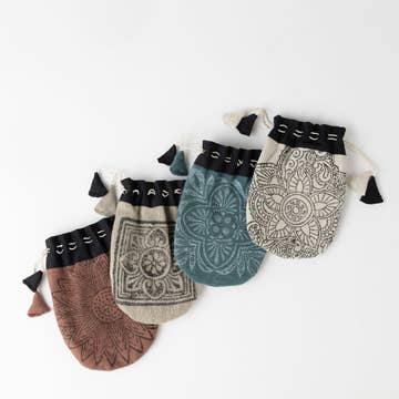 Cotton Drawstring Gift Bag (3.5&quot; W x 5&quot; H) - Assorted