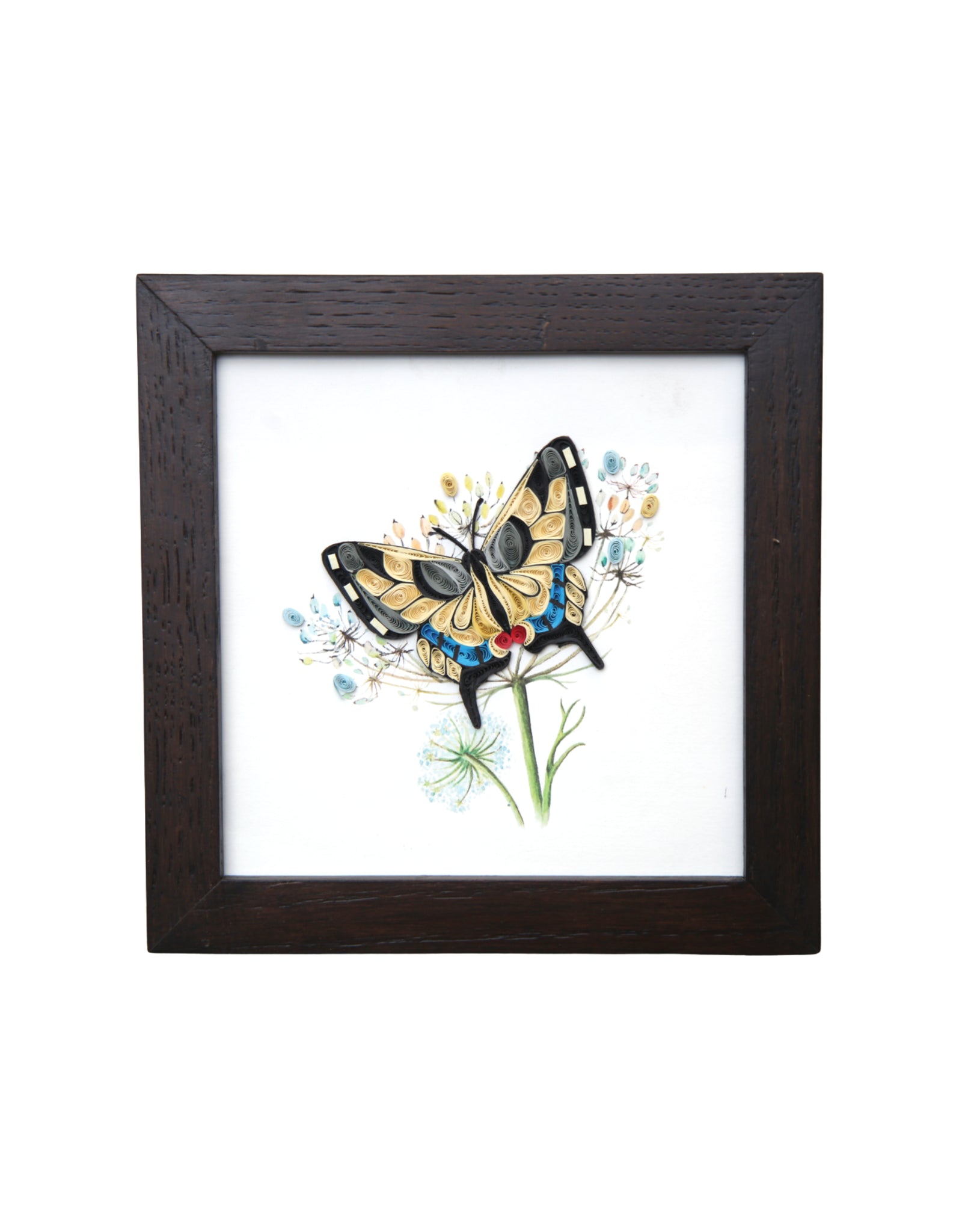 Dark Red Oak Frame (6" x 6")