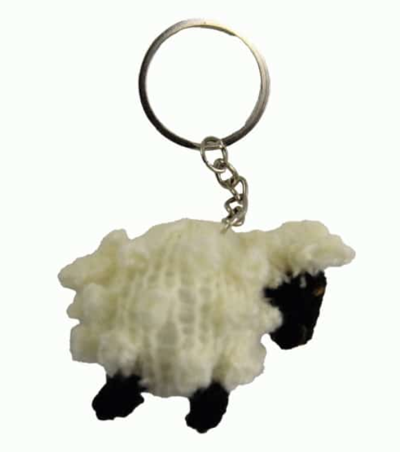 Handknit Animal Keychain