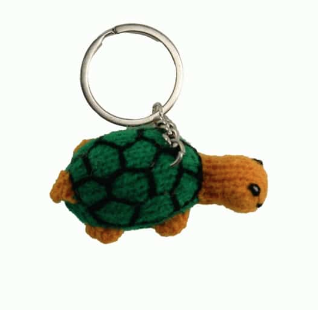 Handknit Animal Keychain