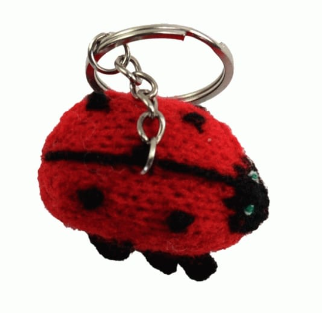 Handknit Animal Keychain
