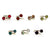 Mini Twin Stone Alpaca Ring - Assorted