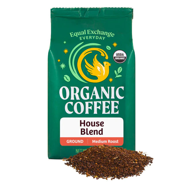 Organic House Blend Coffee, 9oz Drip Grind