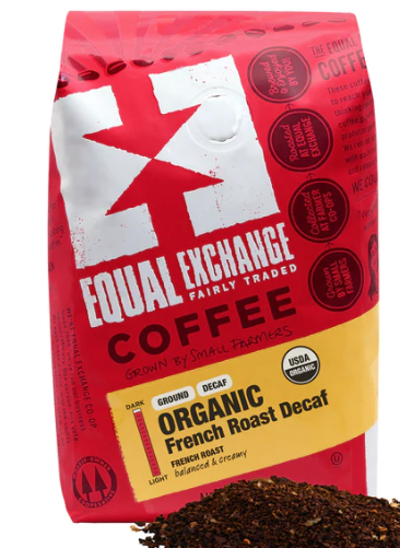 French Roast Decaf Organic Coffee 10oz- Equal Exchange - Ground (Drip)
