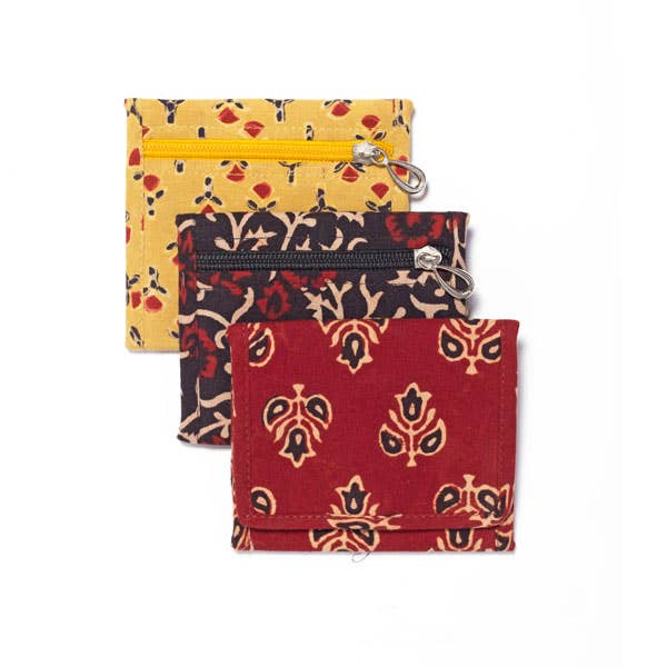 Cloth Tri-Fold Wallet - Assorted