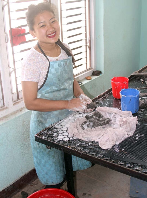 Mini Heart Handmade Felt Ornament