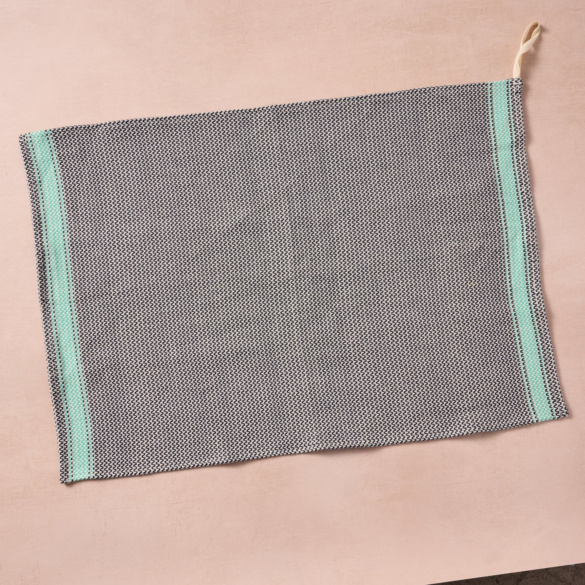 Blue &amp; Aqua Cotton Tea Towel