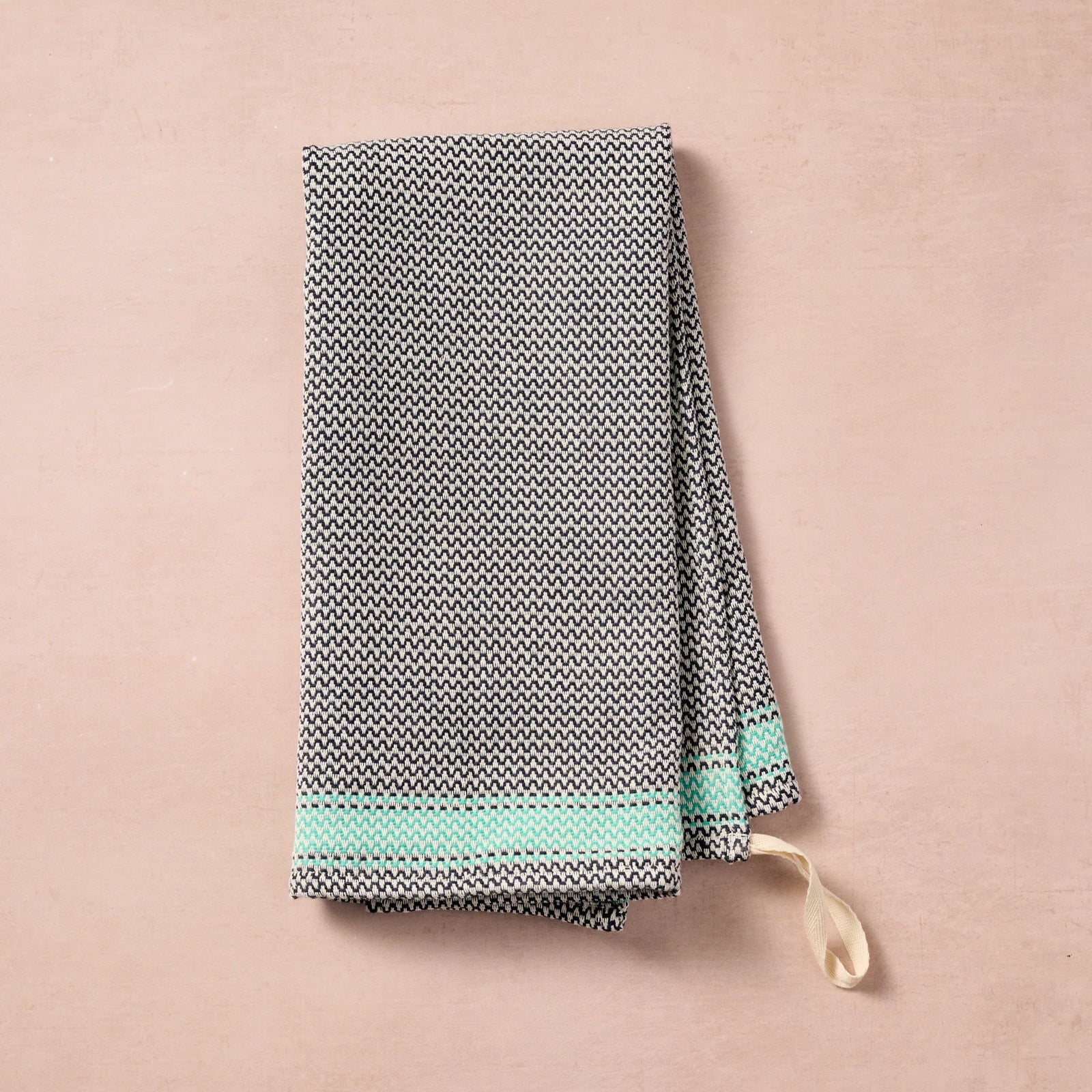 Blue & Aqua Cotton Tea Towel