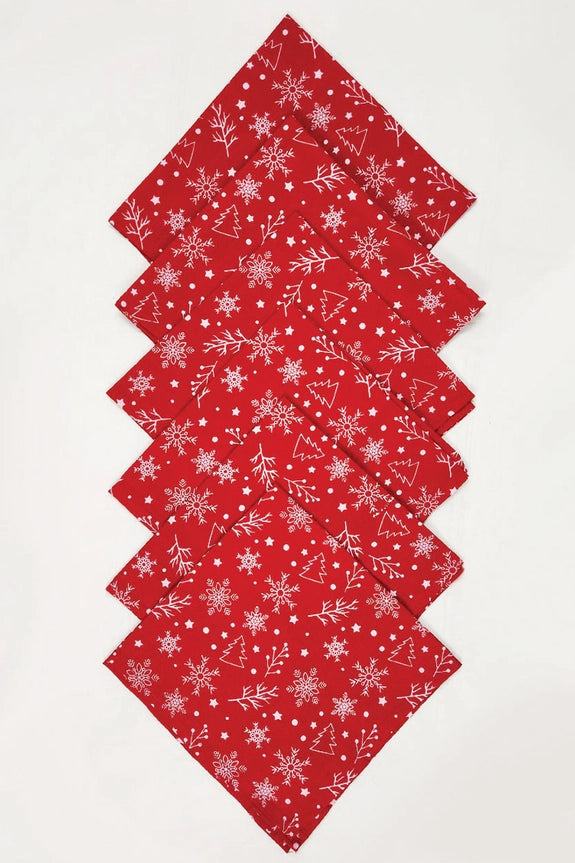 Red Holiday Napkin