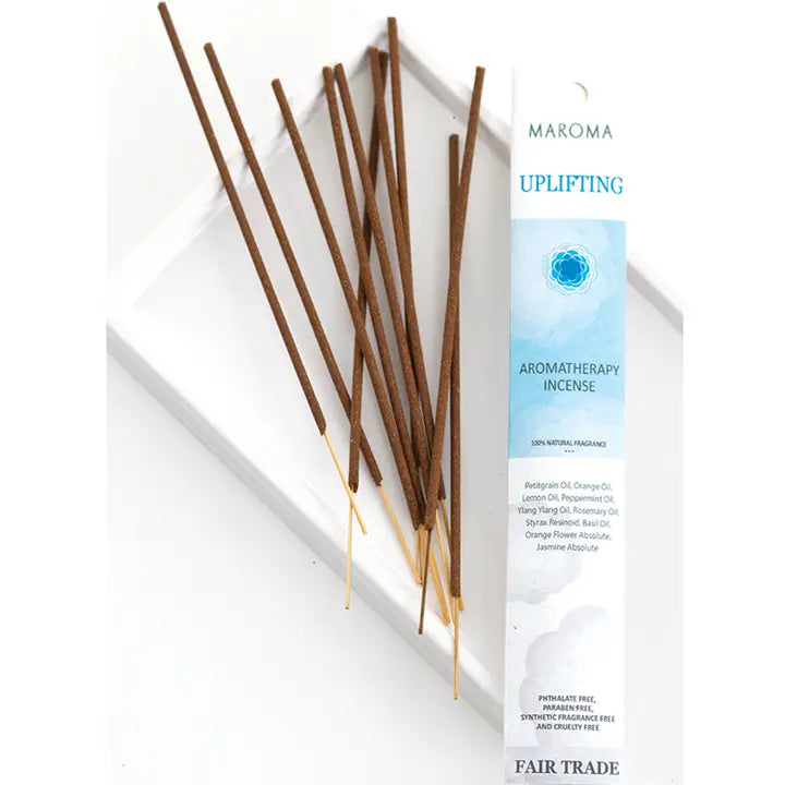Uplifting Aromatherapy Incense - Pack of 10 Sticks