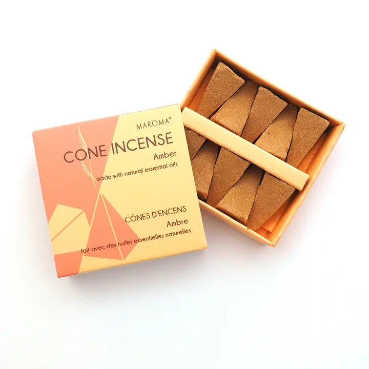 Amber Cone Incense