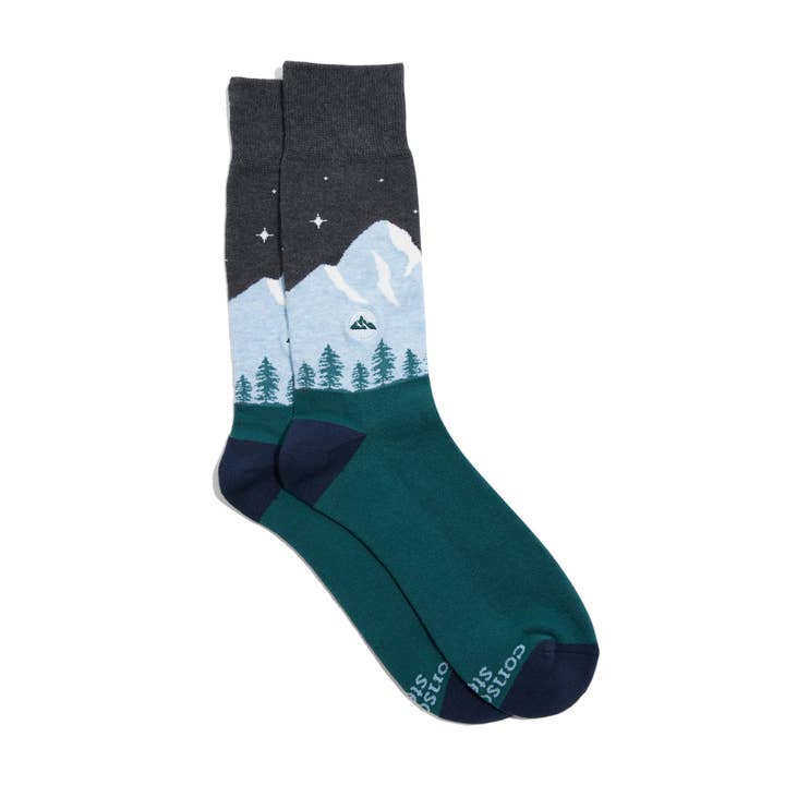 Blue Mountain Protect National Parks Socks