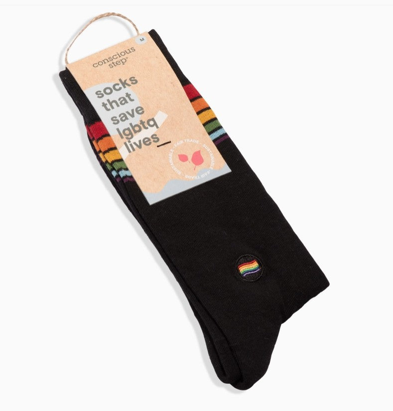 Socks that Save LGBTQ Lives - Black