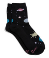 Ankle Socks that Support Space Exploration - Black