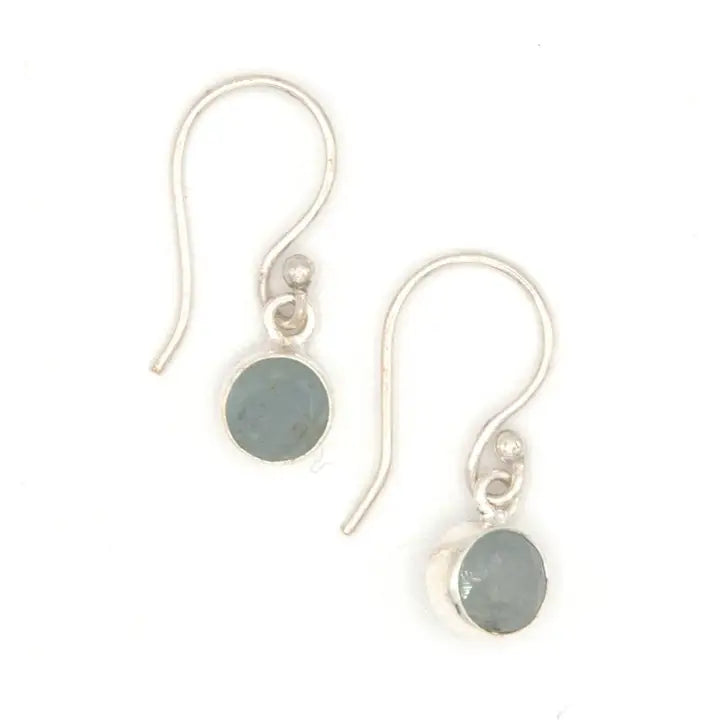 Aquamarine Drop Earrings