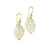 Leaf Skeleton Drop Earrings