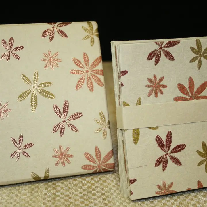 Floral Print Notecards - Set of 8