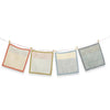 Raindrop Block Print Cotton Napkin - Set of 4