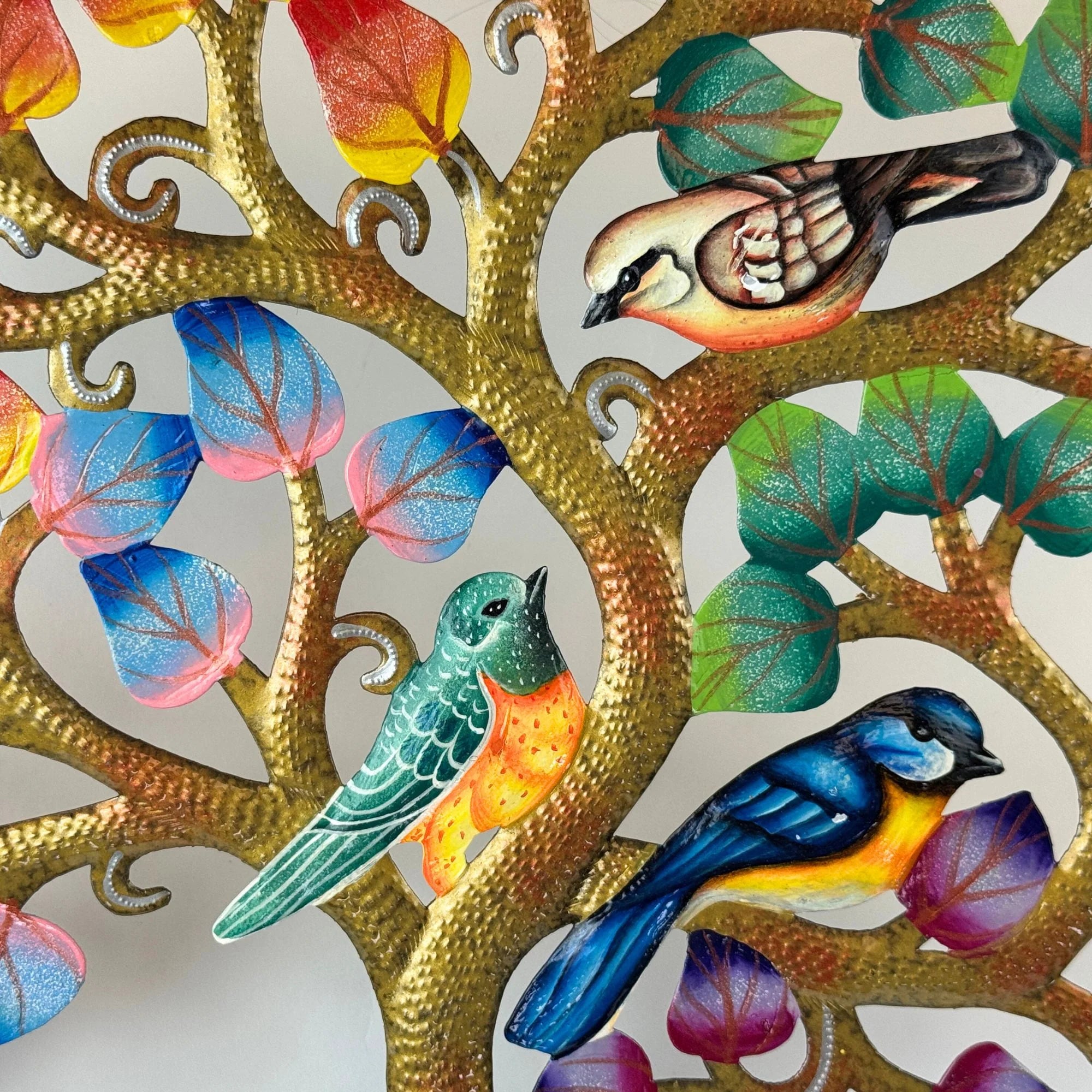 Golden Tree of Life Cutmetal Wall Hanging 14D