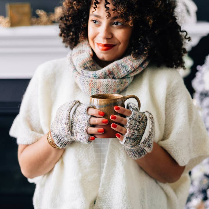 Blue/Brown Ombre Mug Ceramic 12oz (4&quot; D)