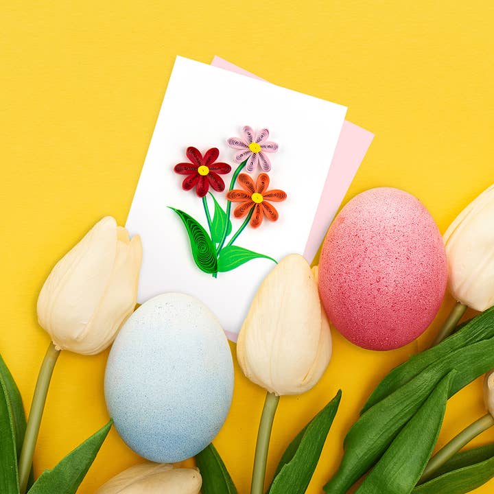 Quilled Daisy Gift Enclosure