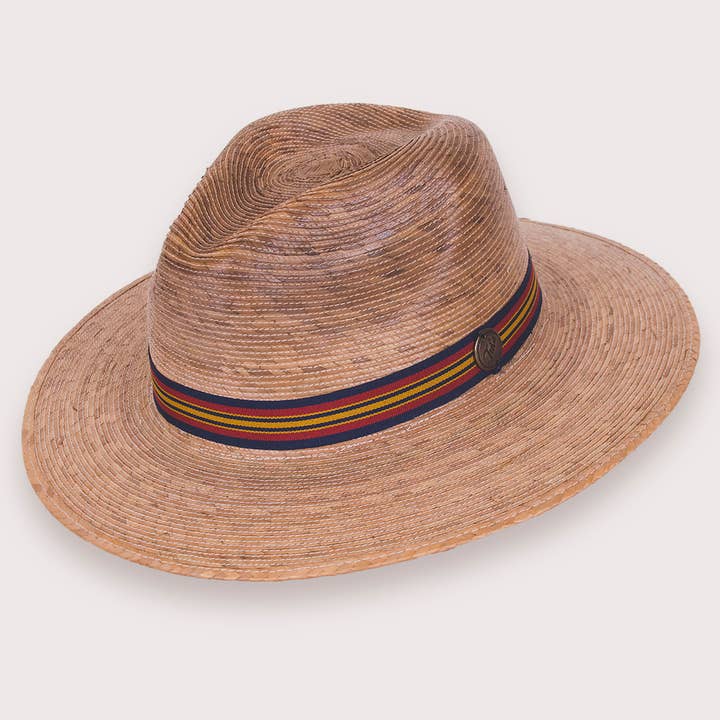 Explorer Palm Hat with Multicolor Band