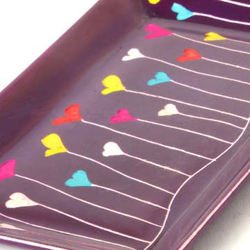 Purple Rectangle Dreamland Tray