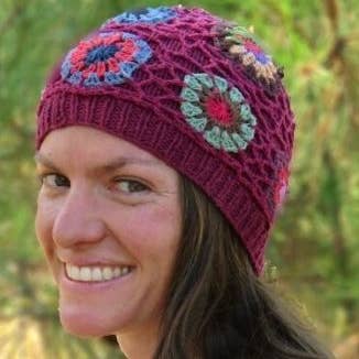 Crochet Net Cotton Hat - Assorted