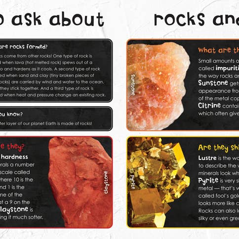 Rainbow of Rocks Book