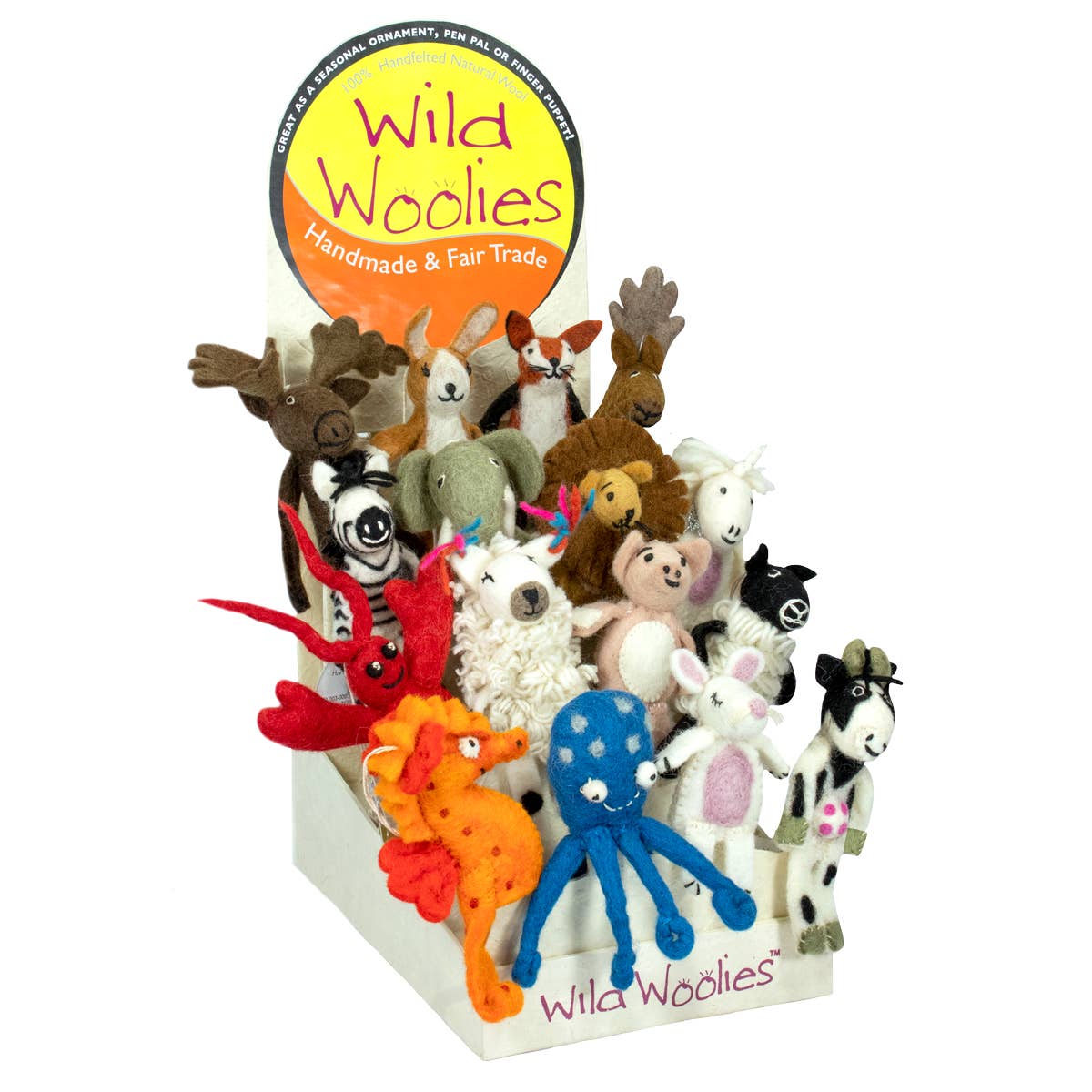 Felt Forest Finger Puppet - Assorted