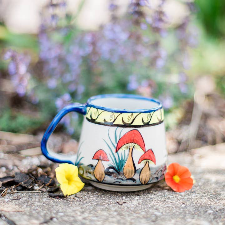 Ceramic Mushroom Mug