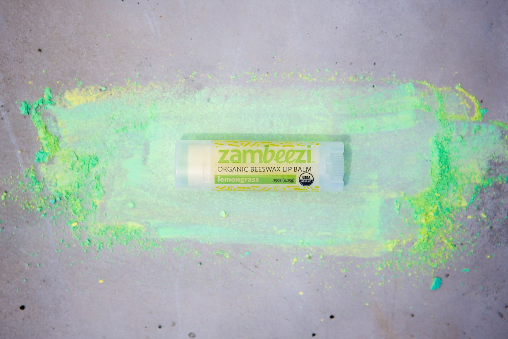 Zambeezi Lemongrass Beeswax Lip Balm