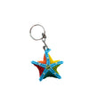 Beaded Starfish Keychain