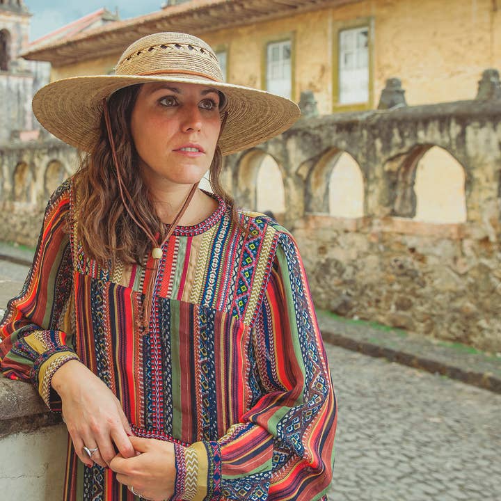 Palm Ranch Lattice Hat, Medium (4" Brim)