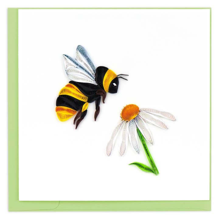 Quilled Bumblebee Card