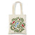 Birds Embroidered Tote Bag