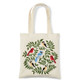Birds Embroidered Tote Bag