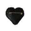 Beaded Heart Pin (2&quot; L)