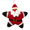 Star Santa Felt Ornament