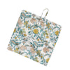 Gold/Blue Floral Blockprint Cotton Robe