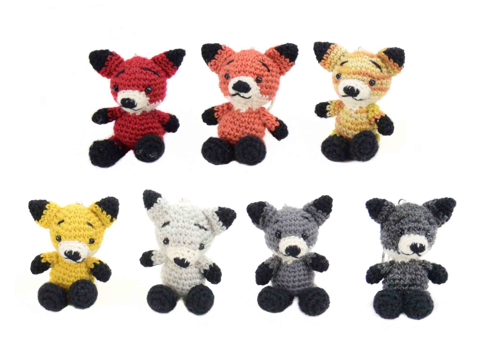 Cutie Crochet Animal Keychain - Assorted