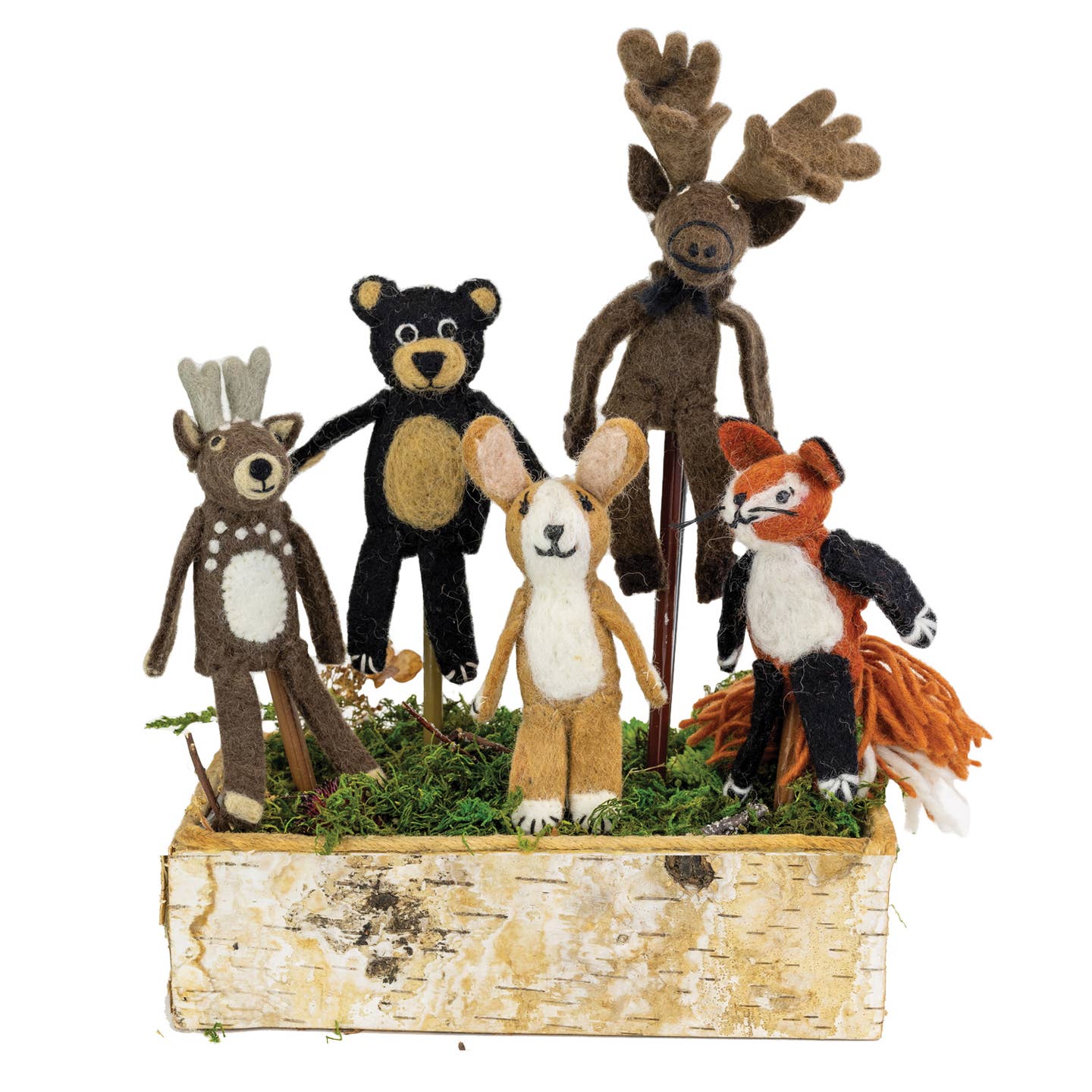 Felt Forest Finger Puppet - Assorted